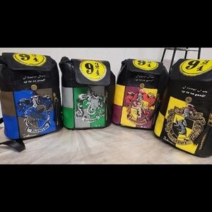 Hogwarts Bag Packs. Blue Snd Yellow Left